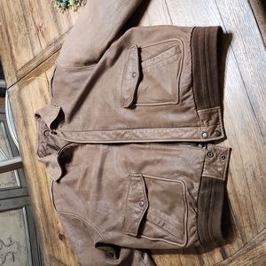 Roundtree & York Leather Jacket